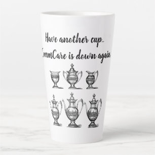 Caneca De Café Latte Mug do Tracer de Contato de Nova York
