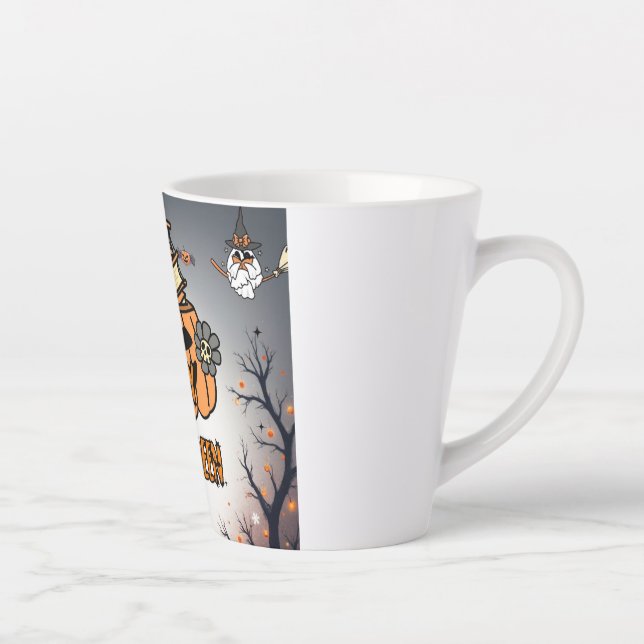 Caneca De Café Latte Mug Halloween mignon (Direita)