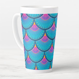 Caneca De Café Latte mug latina de sereia