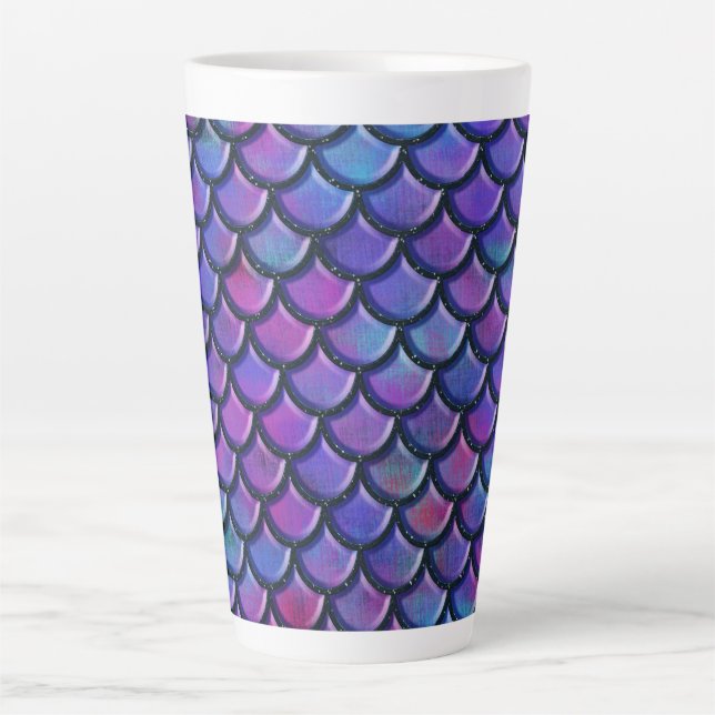 Caneca De Café Latte mug latina de sereia (Frente)