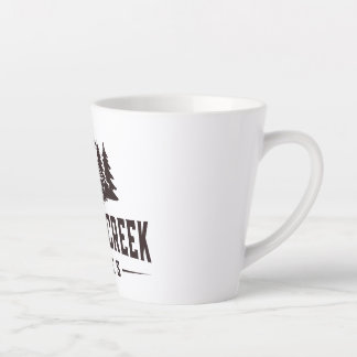 Caneca De Café Latte Mug - Logotipo Evergreen