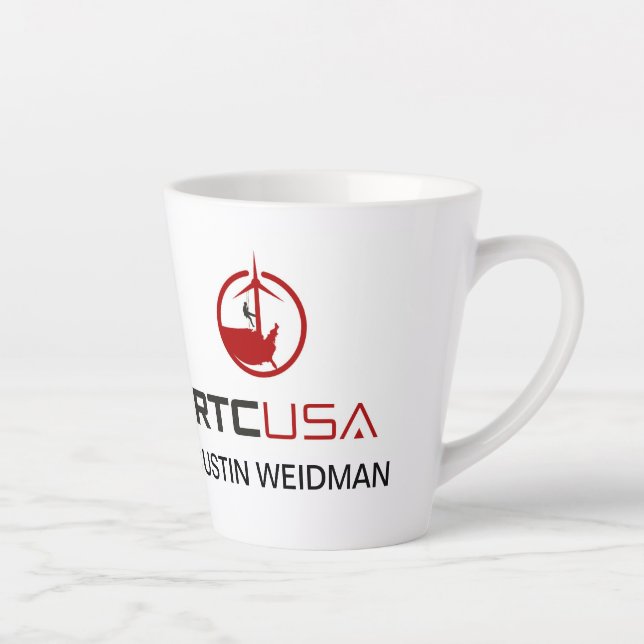 Caneca De Café Latte Mug Personalizado (Direita)
