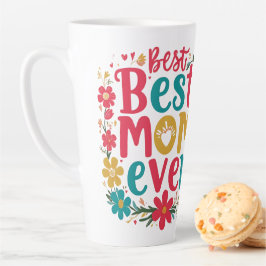 Caneca De Café Latte Mug personalizado do dia da mãe - presente persona