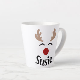 CANECA DE CAFÉ LATTE MUG PERSONALIZADO REINDEER