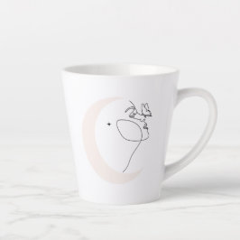 Caneca De Café Latte Mulher