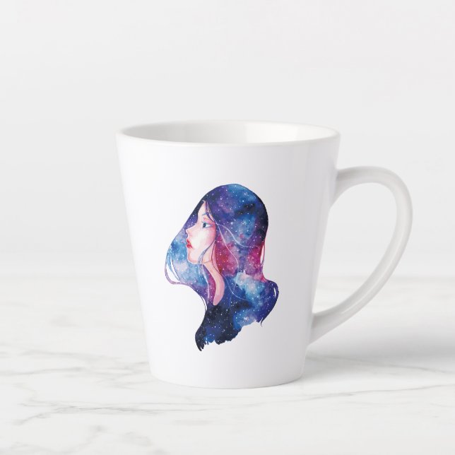 Caneca De Café Latte Mulher (Direita)