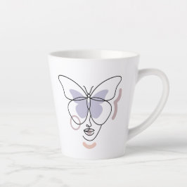 Caneca De Café Latte Mulher