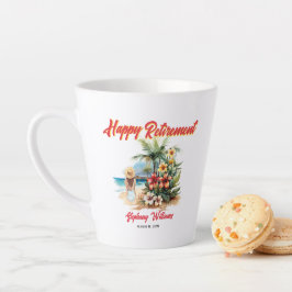 Caneca De Café Latte Mulher do Partido da Reforma das Mulheres Praia Al