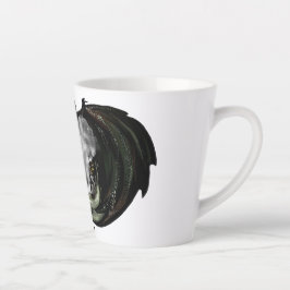 Caneca De Café Latte Mundo e Dragão