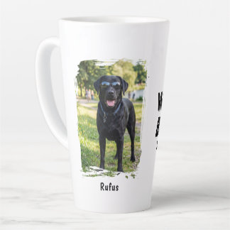 Caneca De Café Latte Mundos Personalizados Foto e Texto Melhor do Mundo