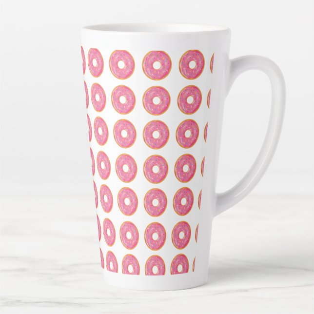 Caneca De Café Latte Na moda Rosquinha Lâmpada (Direita)