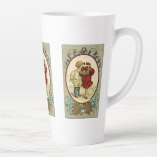 Caneca De Café Latte Namorados Secreto Kiss Mug