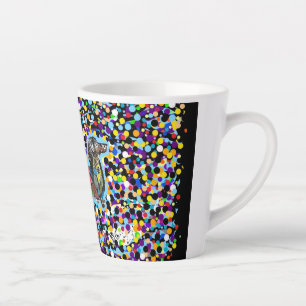 Caneca De Café Latte Não Compre Adotar Dachshund Latte Mug