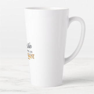 Caneca De Café Latte Não Confunda o Deserto com Abandono