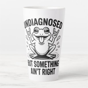 Caneca De Café Latte Não diagnosticado, mas algo não é o Sapo certo