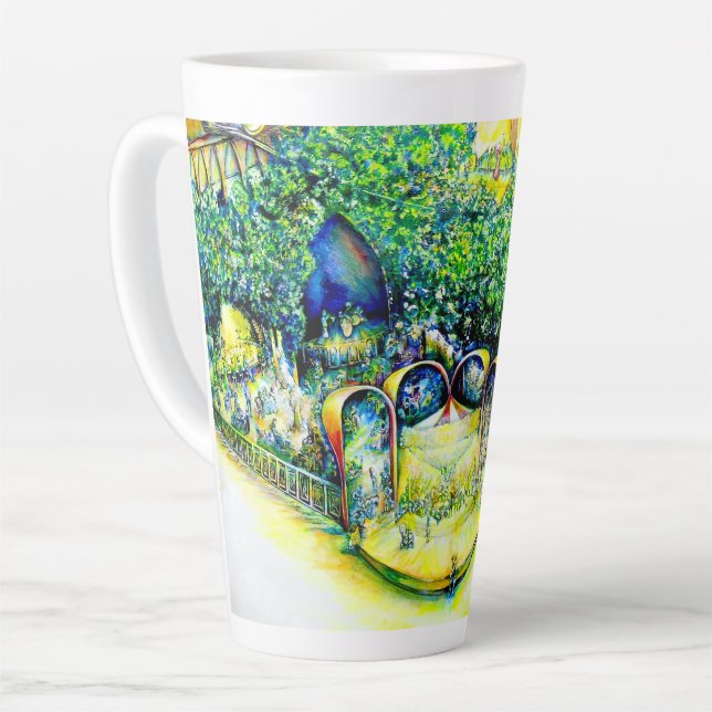 Caneca De Café Latte Não é a primeira da última vez (Ângulo esquerdo)