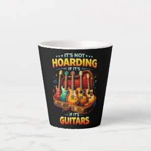 Caneca De Café Latte Não é Acumulação se são Guitarras – Músico Diverti