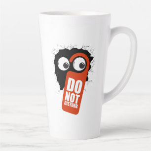 Caneca De Café Latte Não Incomodar.b