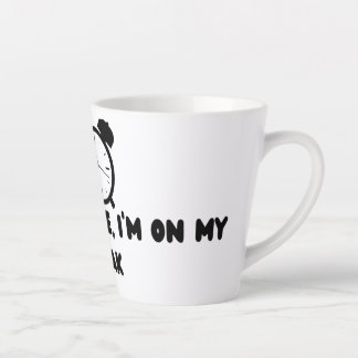 Caneca De Café Latte Não Me Apresse, Estou no Meu Intervalo