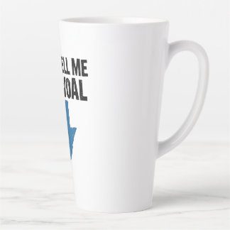 Caneca De Café Latte Não Me Digam O Woal - Seta Quebrada