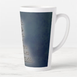 Caneca De Café Latte Não são as montanhas que nós conquistamos, mas nós