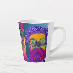 Caneca De Café Latte não toque no seu rosto!