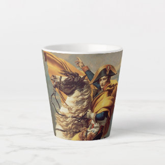 Caneca De Café Latte Napoleão atravessando os Alpes-Jacques-Louis David