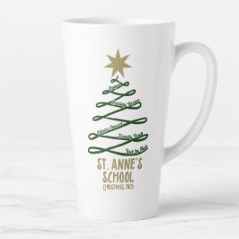 Caneca De Café Latte Natal 2025