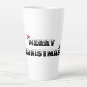 CANECA DE CAFÉ LATTE NATAL DE MERRY NEVY