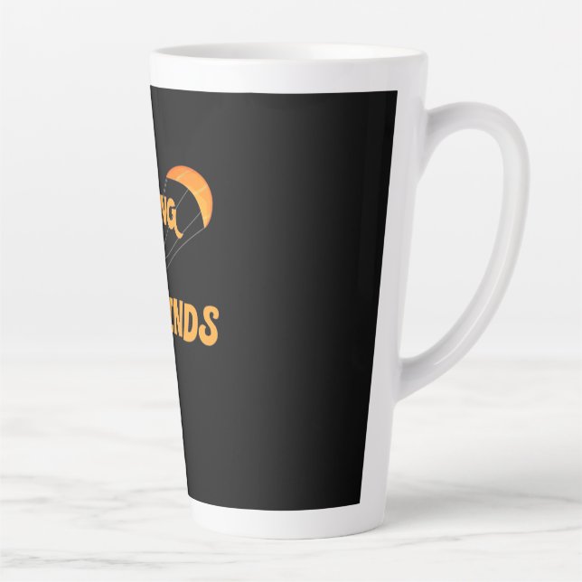 Caneca De Café Latte Navegando Nos Ventos (Direita)