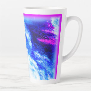 Caneca De Café Latte Nebula Stars Belo Design. Comprar Agora
