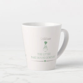 Caneca De Café Latte Negócio de Padaria Artesanal, Boutique de Marcas