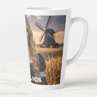 CANECA DE CAFÉ LATTE NETHERLANDS - DUTCH