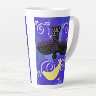 Caneca De Café Latte Night Hawks Large Latte Mug