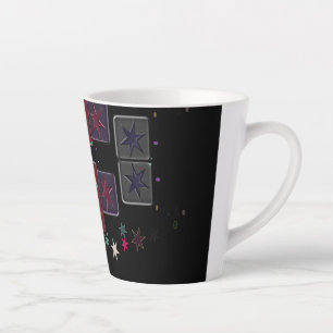 Caneca De Café Latte Night Stars Mug