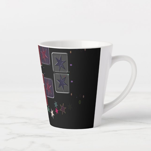 Caneca De Café Latte Night Stars Mug (Direita)