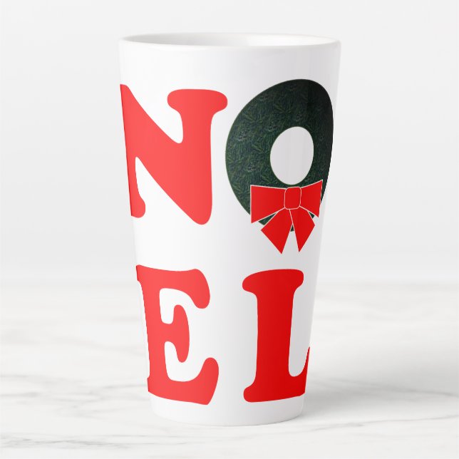 Caneca De Café Latte NOEL Natal (Frente)