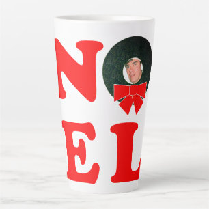 Caneca De Café Latte NOEL Natal Personalizado