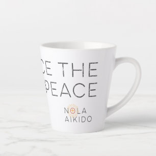 Caneca De Café Latte NOLA Aikido Latte Mug