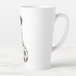Caneca De Café Latte Nós amamos esportes