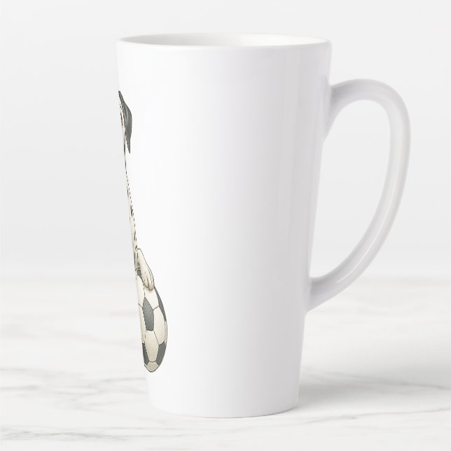 Caneca De Café Latte Nós amamos esportes (Direita)