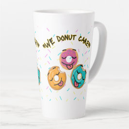 Caneca De Café Latte nós rosquinha