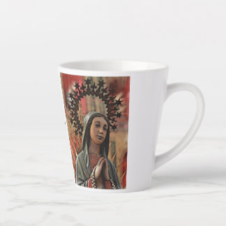 Caneca De Café Latte Nossa senhora de Guadalupe, patroa das Américas