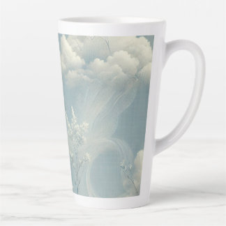 Caneca De Café Latte Nuvens etéreas