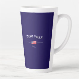 CANECA DE CAFÉ LATTE NYC