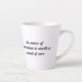 Caneca De Café Latte O calor do amor em todos os lábios -