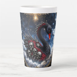 Caneca De Café Latte O Cisne das Almas Esquecidas.