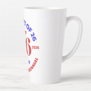 CANECA DE CAFÉ LATTE O ESPÍRITO DE 26 - SEMIQUINCENTENÁRIO