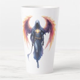 Caneca De Café Latte O Guardião Místico da Esperança