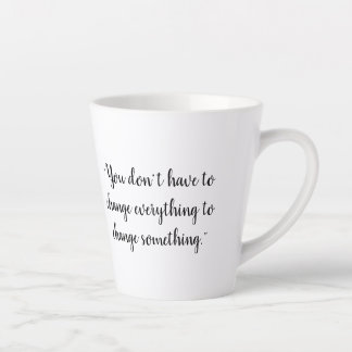 Caneca De Café Latte O Latte Mug da Mama Kim por Mudança